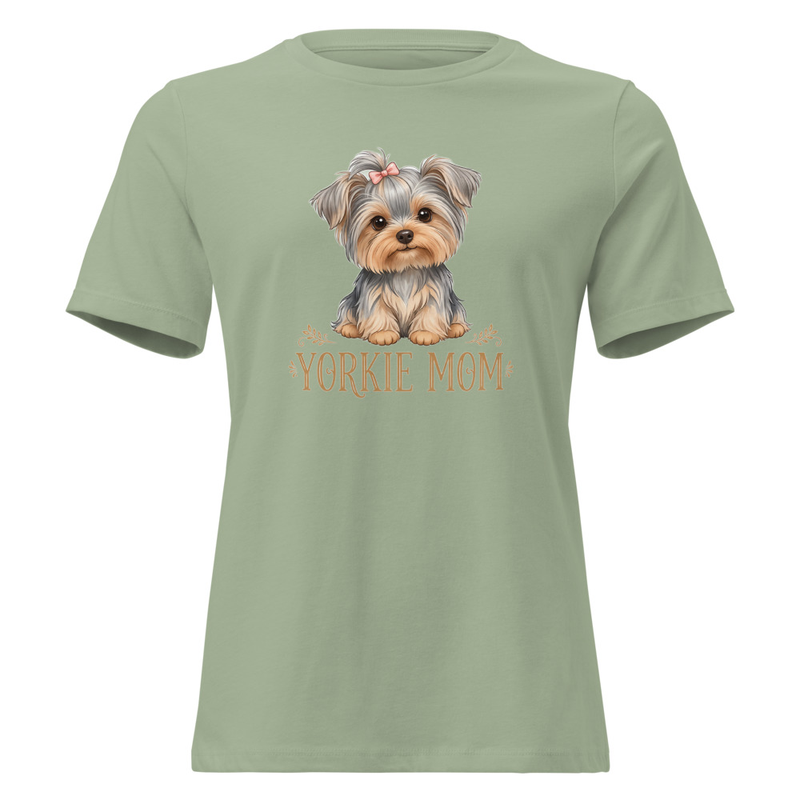 Women's Yorkie Mom Relaxed T-Shirt – view 6