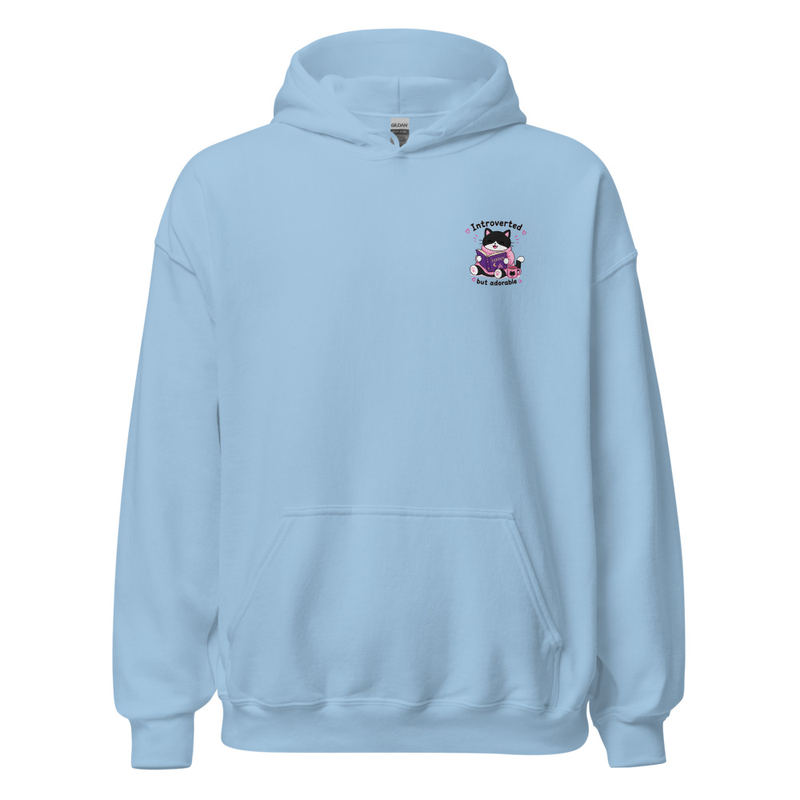 Introverted but adorable Tuxedo Hoodie – Image 6