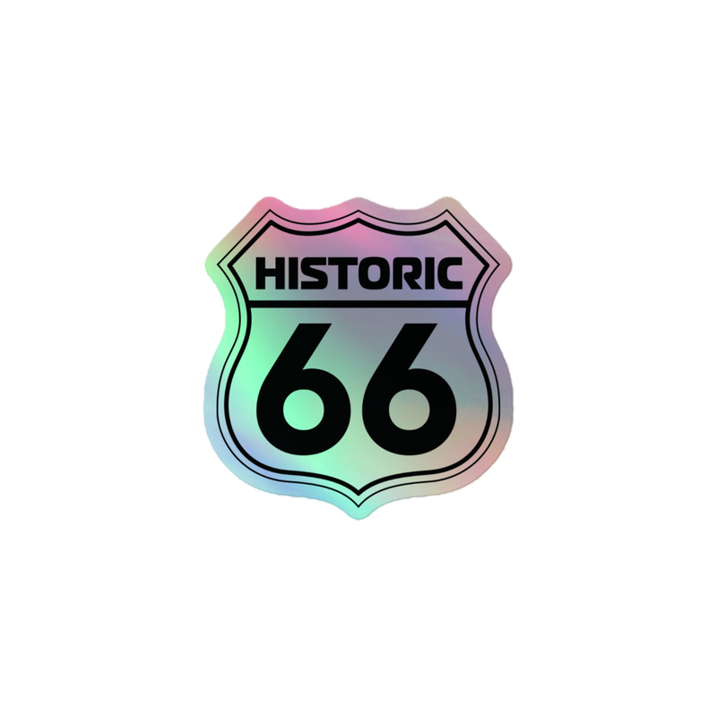 Historic66 - Holographic sticker