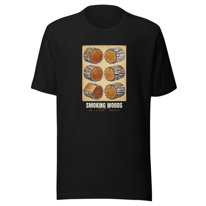 Smoking Woods Tee — BBQ merch