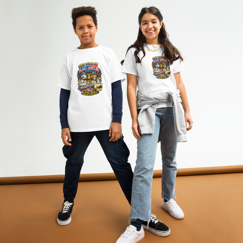 250 Years of Fun Youth classic tee – XS, White