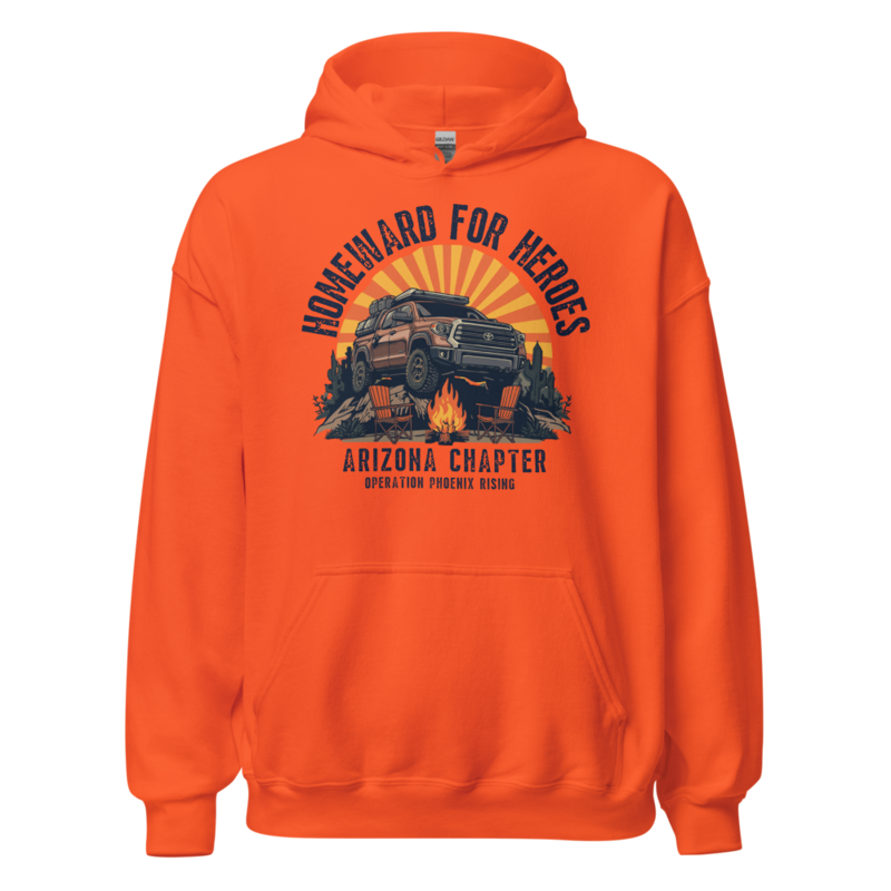 Arizona Chapter Unisex Hoodie – XL, Orange