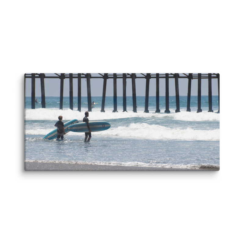 Beach 0624 Canvas (photography)