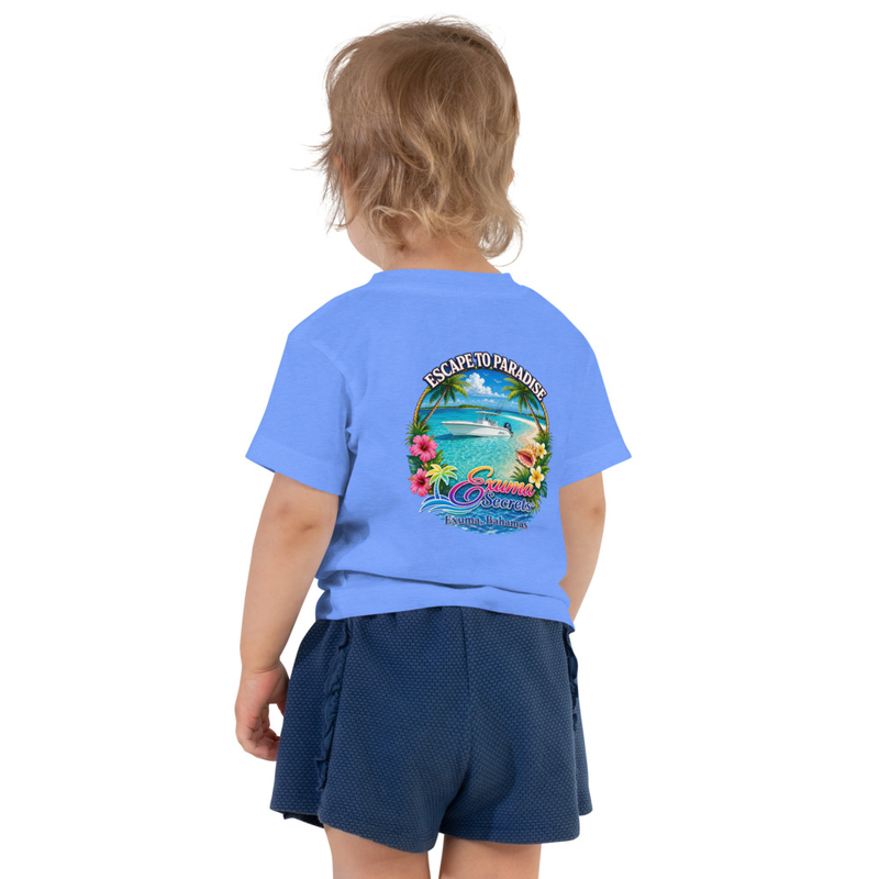 Escape to Paradise Toddler Short Sleeve Tee