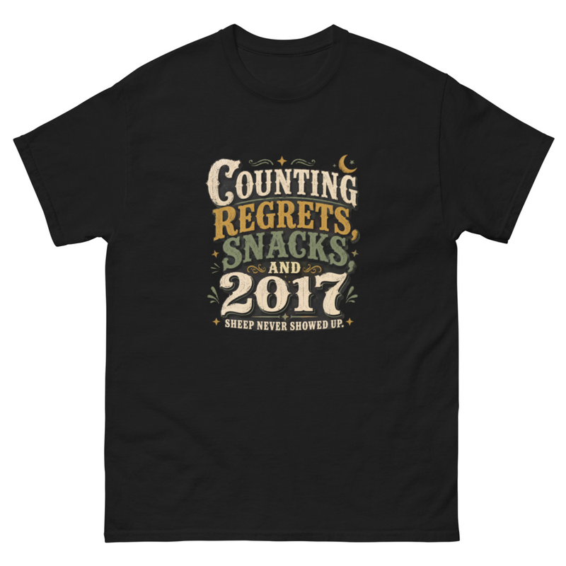 Counting Regrets Snacks and 2017 Sheep