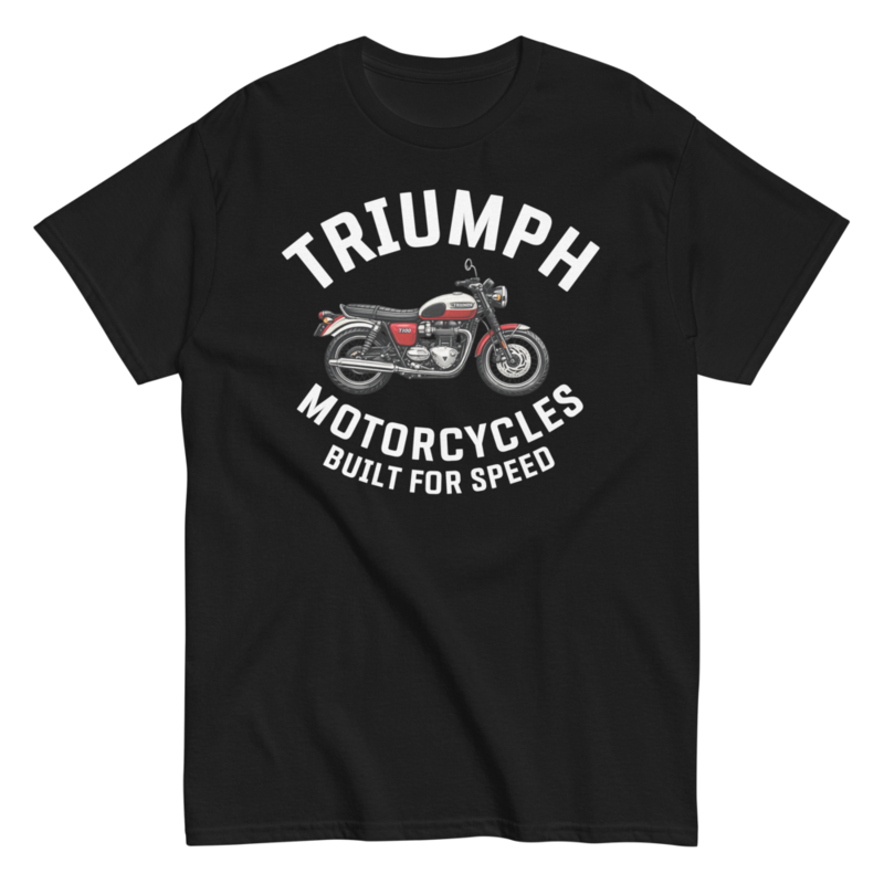 Camiseta Triumph Motorcycles Built for Speed