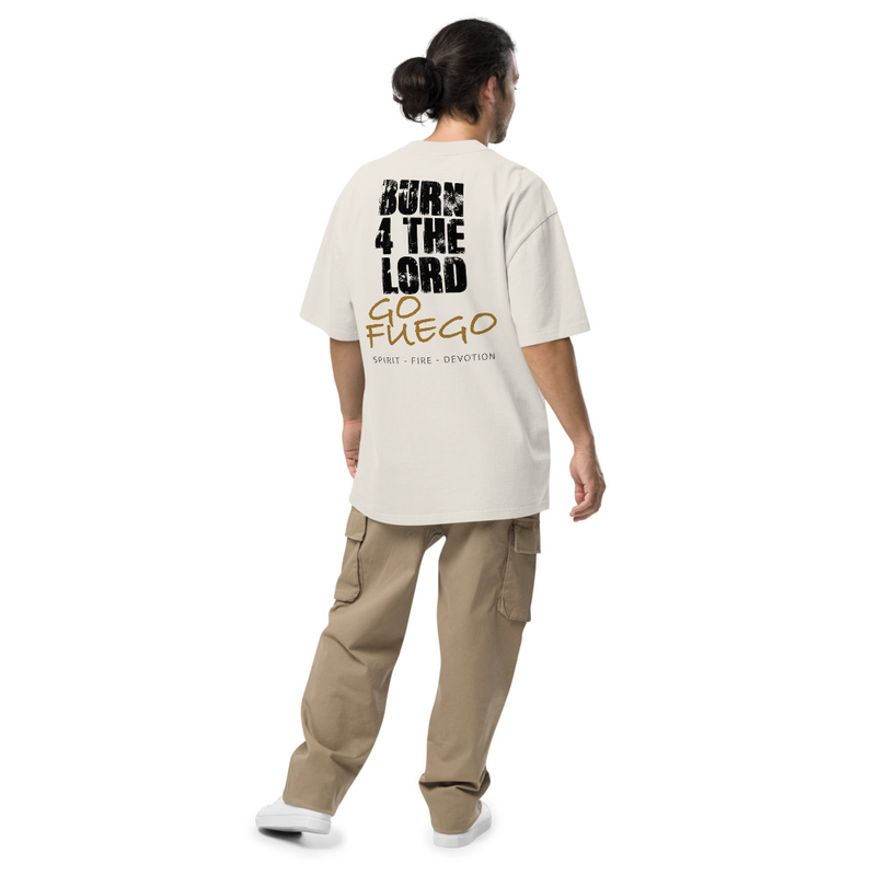 Go Fuego Oversized faded t-shirt