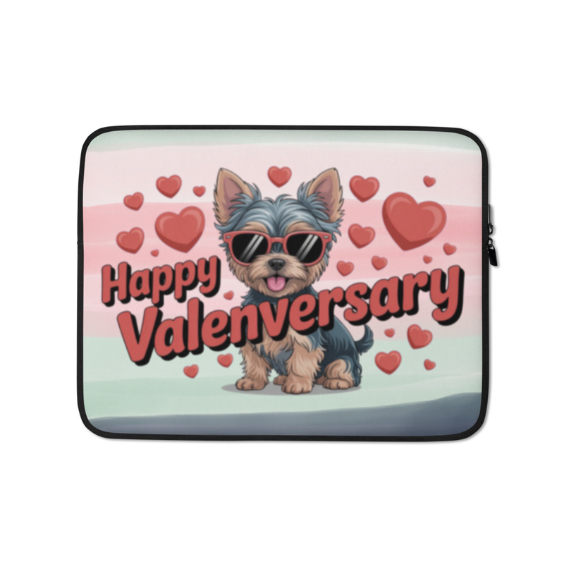 Yorkie Laptop Sleeve