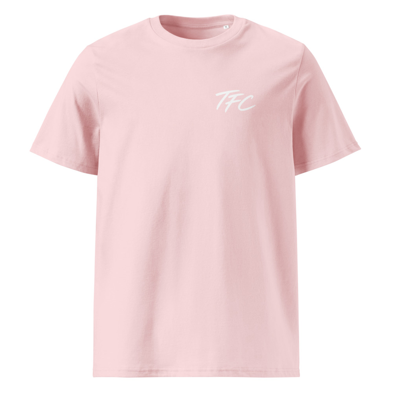 TFC Unisex Organic Cotton T-Shirt – XL, Cotton Pink