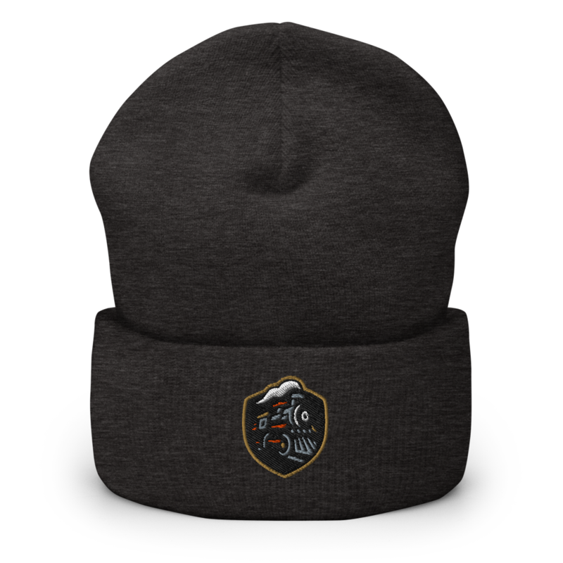 East Side Engine - Cuffed Beanie – One size, Dark Grey