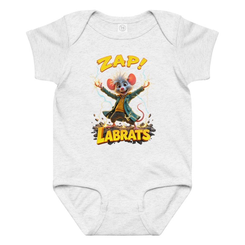 Ziggy Zappertail Zap Baby Grow