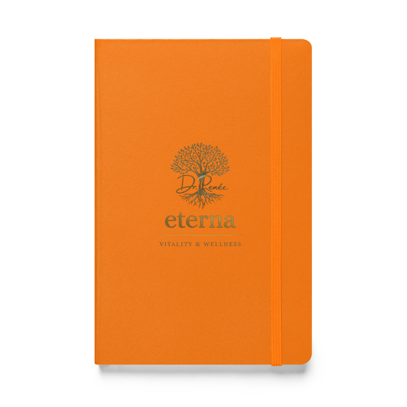 Eterna Hardcover Notebook – 5.5″×8.5″, Orange