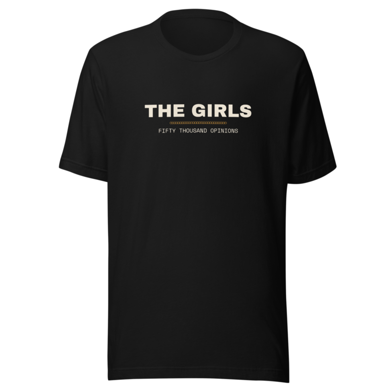 THE GIRLS Tee mockup