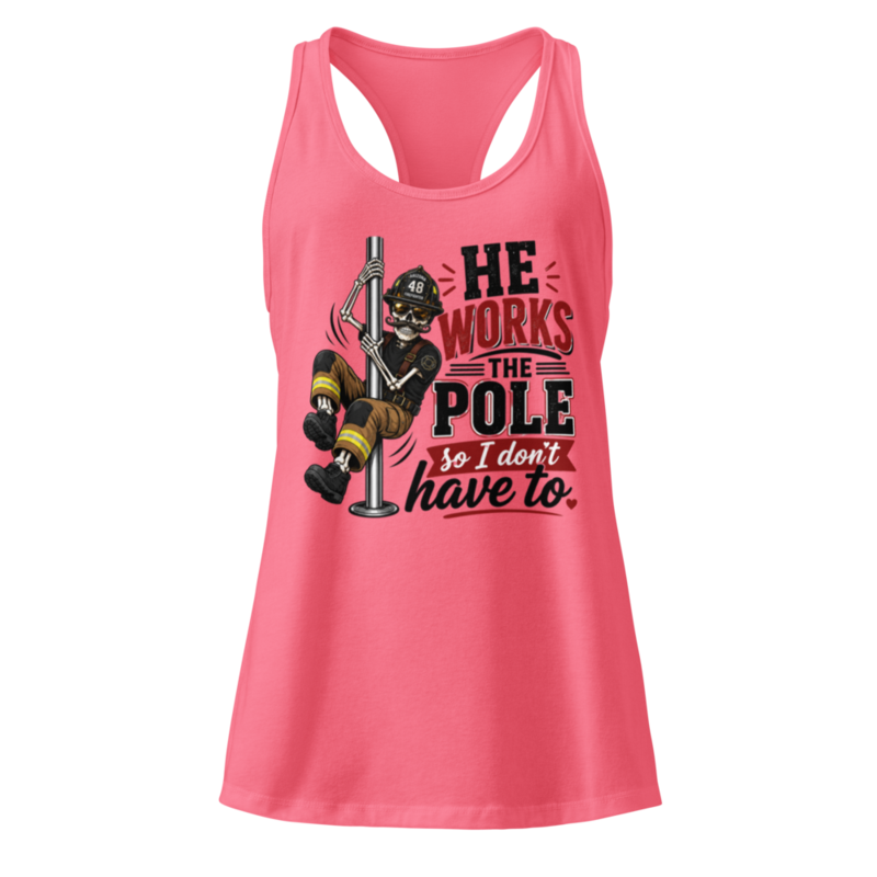 Women’s Pole Proxy Tank [womens] [womens tank] — Hot Pink