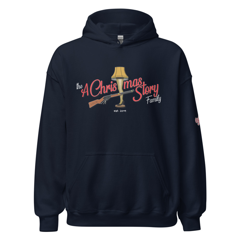 OG Red ACSF LOGO With RR and LL Custom Made by: A Christmas Story Family – S, Navy