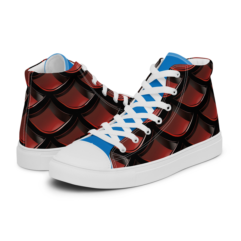 Spidey Senses Tingling - Women’s high top canvas shoes
