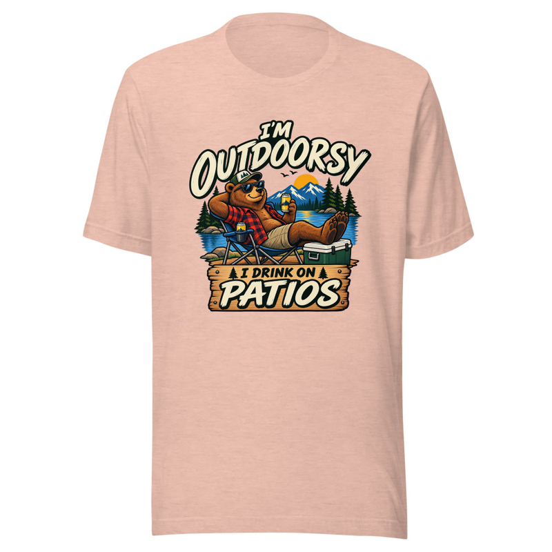 I'm Outdoorsy Bear Unisex T-Shirt
