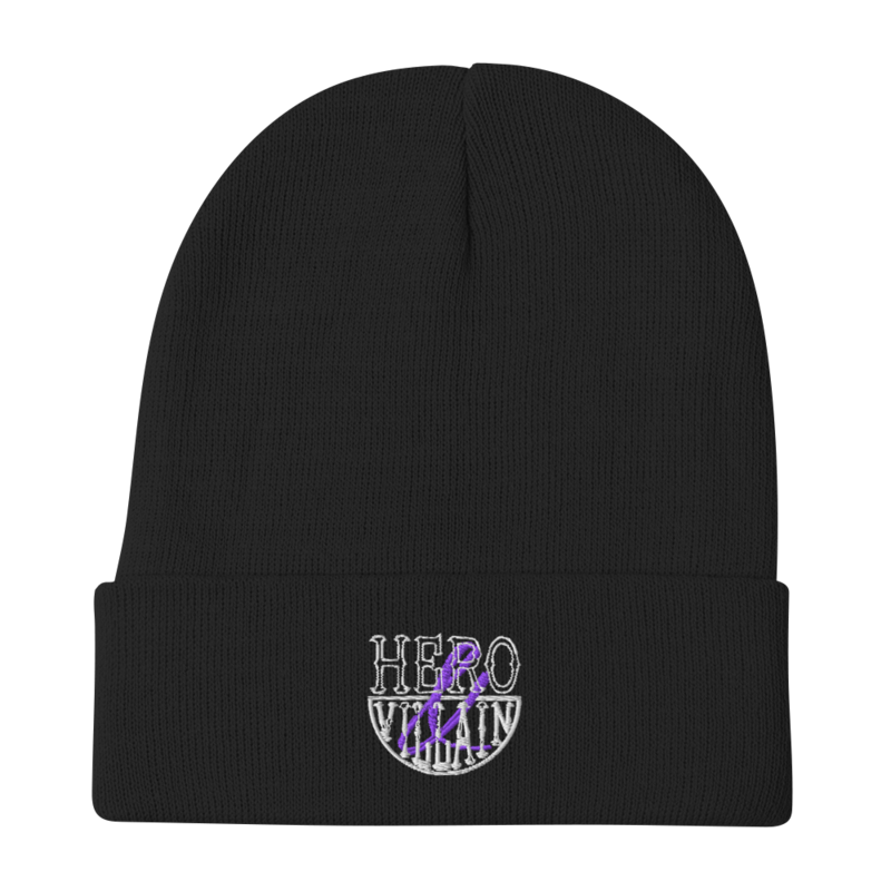 "Hero & Villain" Knit Beanie