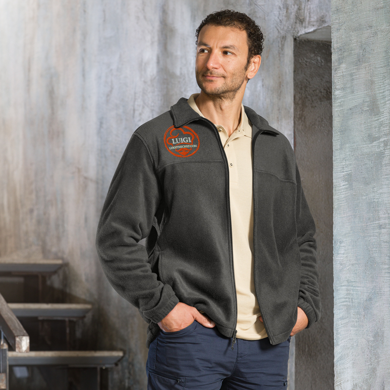 Chef's Day Off Fleece Jacket – S, Charcoal Heather