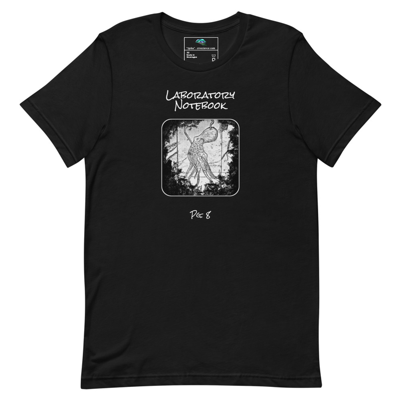 Laboratory Notebook pg 8 Bella Canvas T-shirt