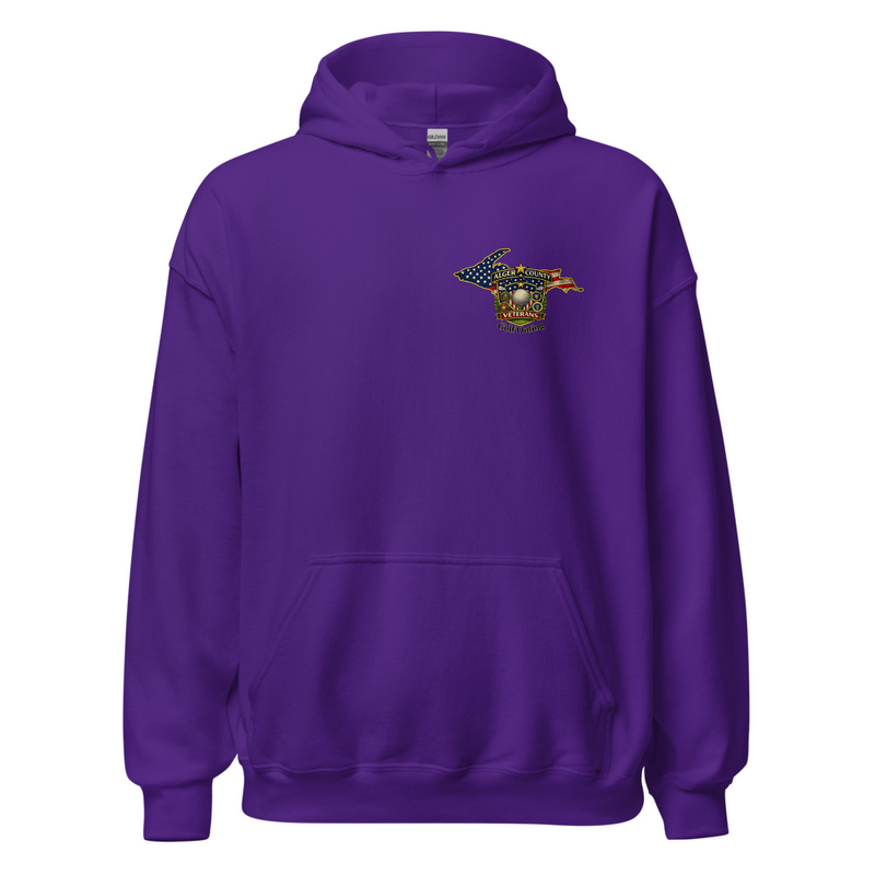 250th Birthday America Unisex Hoodie – S, Purple