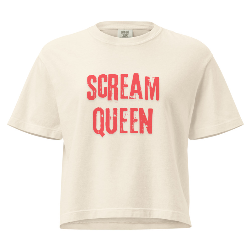 Scream Queen Tee – 2XL, Ivory