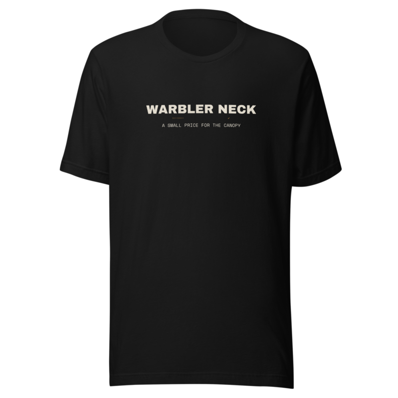 WARBLER NECK Tee mockup