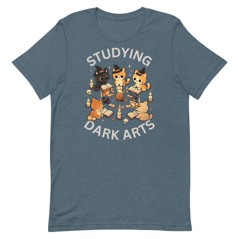 Studying Dark Arts Cat Lovers Unisex t-shirt