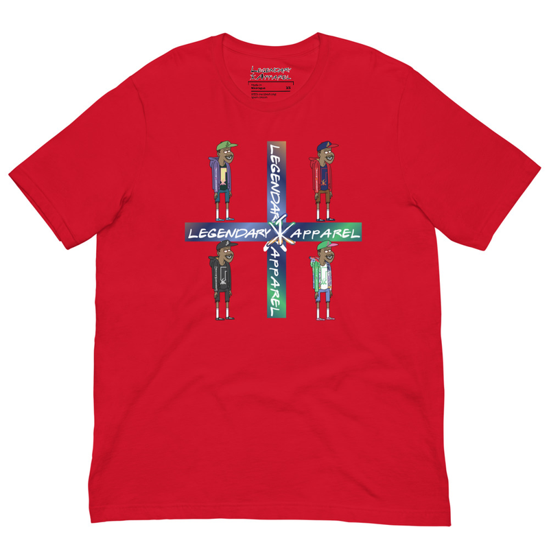 [ flower boii ] tee – 3XL, Red