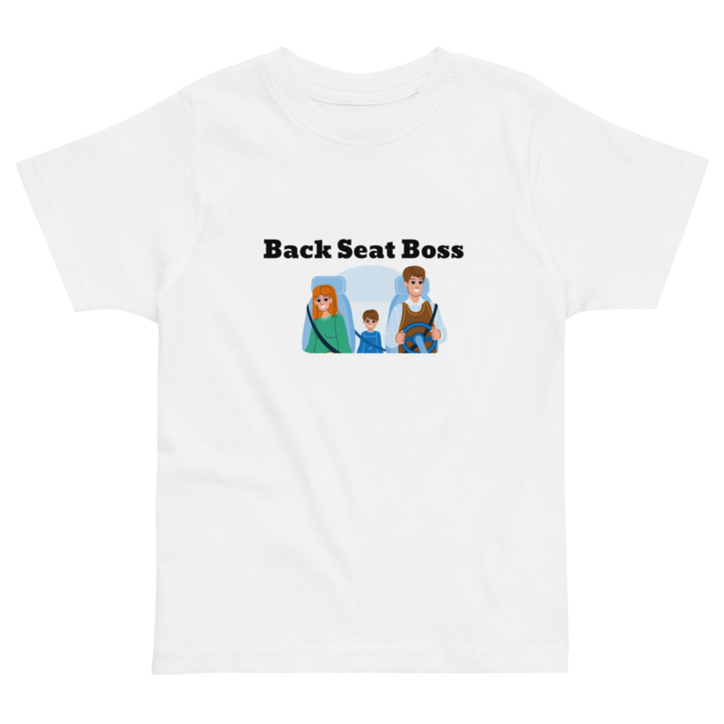 Back Seat Boss T Shirt – Image 4