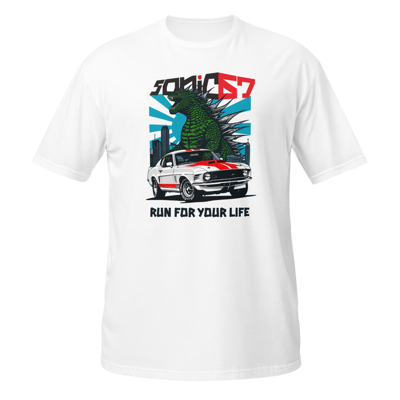 Sonic 67 Mustang Lizard Short-Sleeve Unisex T-Shirt