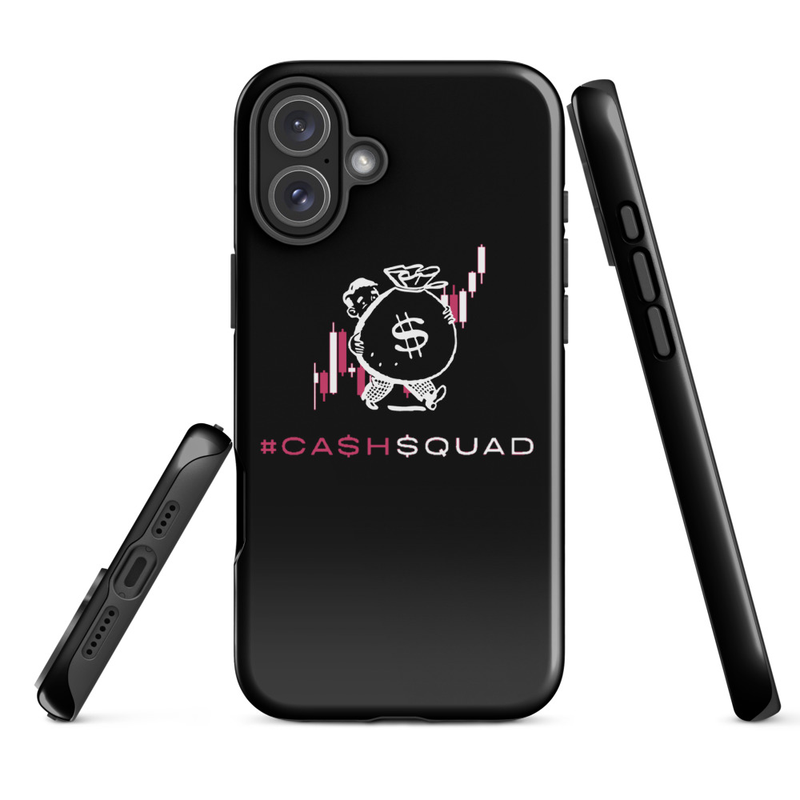 #CashSquad Tough Case for iPhone® v.2 – iPhone 16 Plus, Glossy