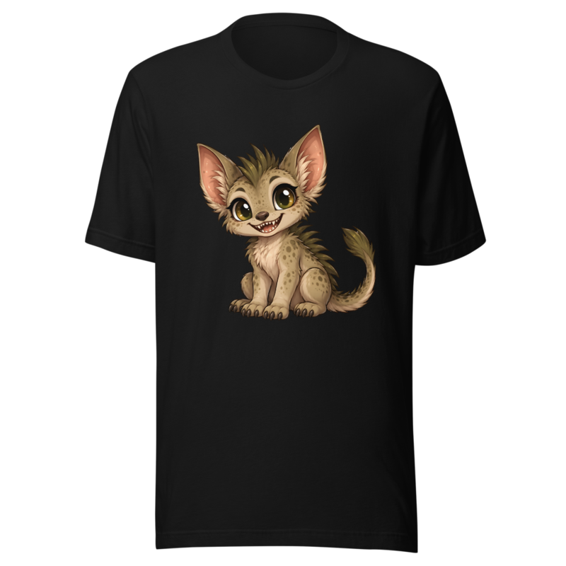 Chupacabra on a black tee