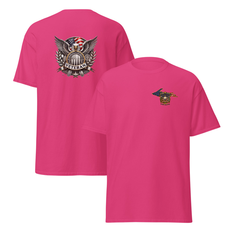 Alger County Veteran Unisex classic tee – S, Heliconia