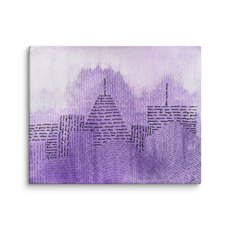 Entry 20260909, Skyline - Artwork on Canvas