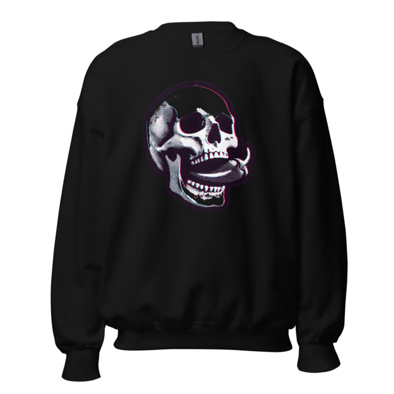 Grunge Skull Crewneck (Artist Series) mockup