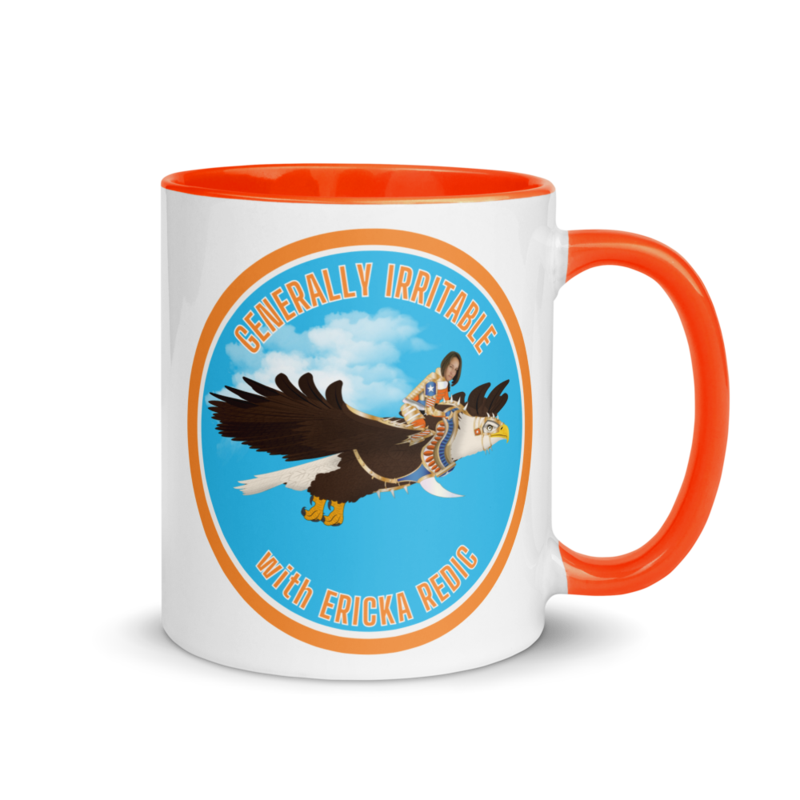 Generally Irritable Mug – 11 oz, Orange