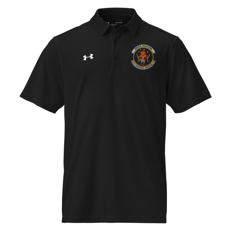 836 COS Under Armour Performance Polo — Venator Black