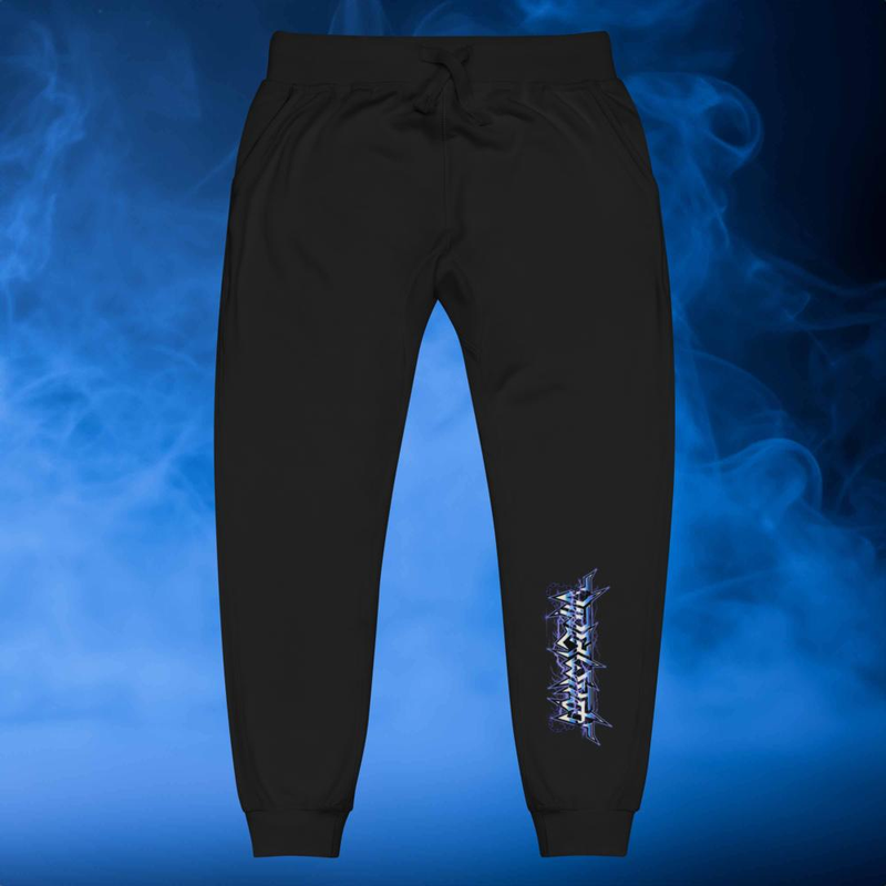 Fleece Joggers - Lightning (Unisex with pockets)