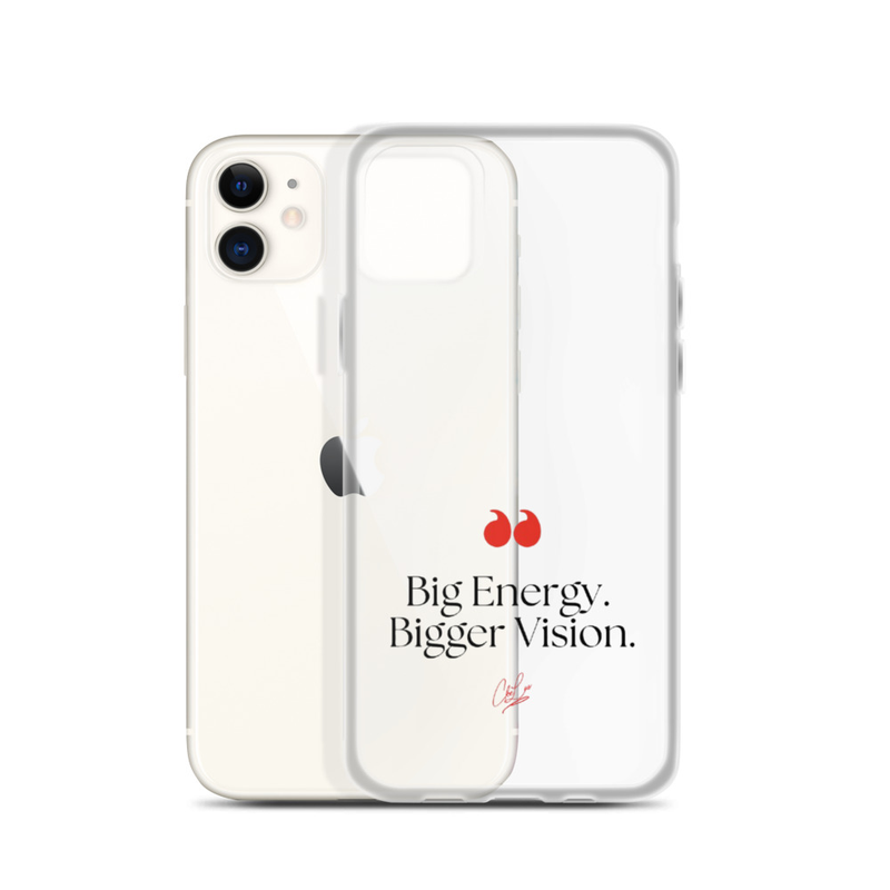 Big Energy. Bigger Vision. Clear Case for iPhone® – iPhone 11