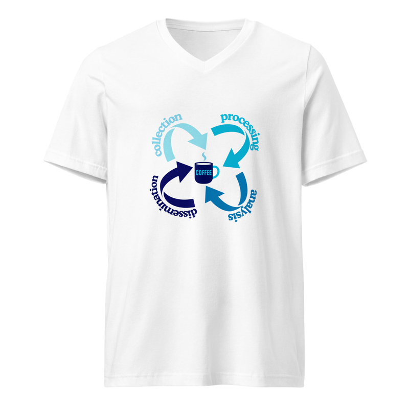Intel Cycle Unisex Short Sleeve V-Neck T-Shirt