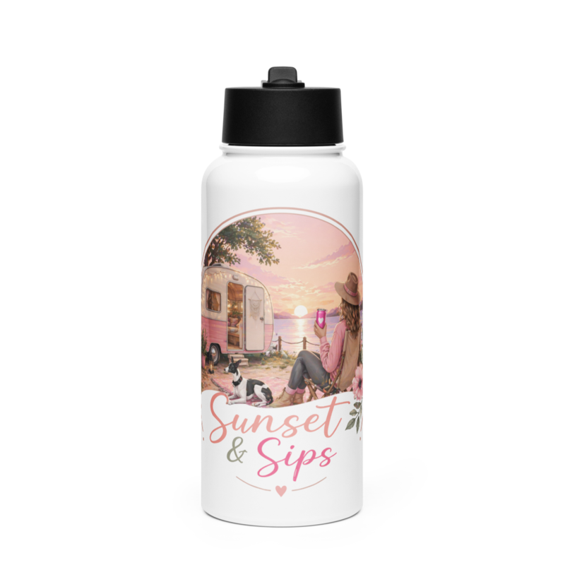 Sunsets & Sips Stainless steel Sipper