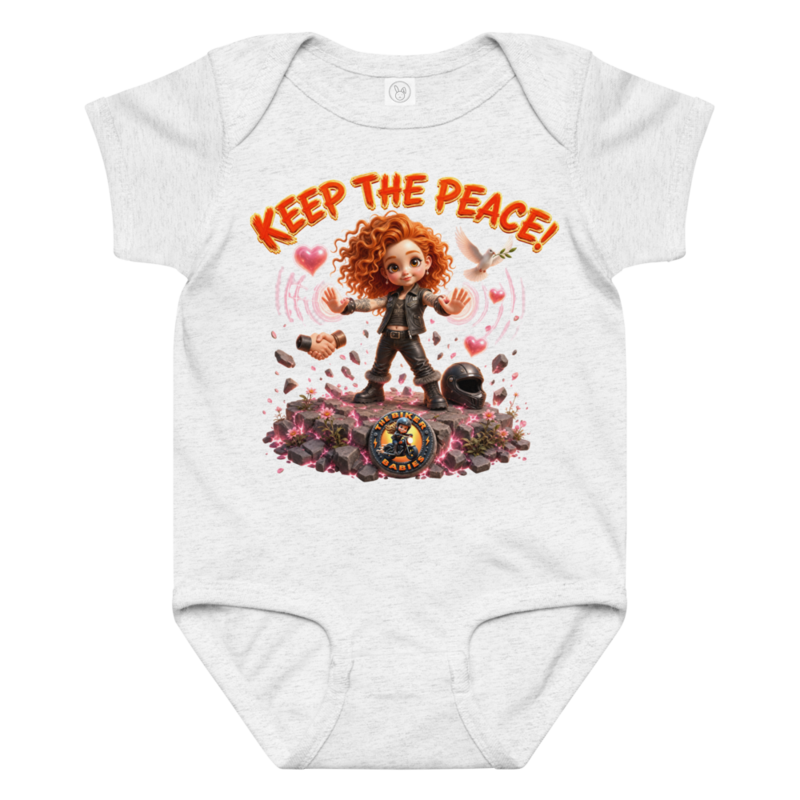 Cinnamon Keep The Peace Baby Grow