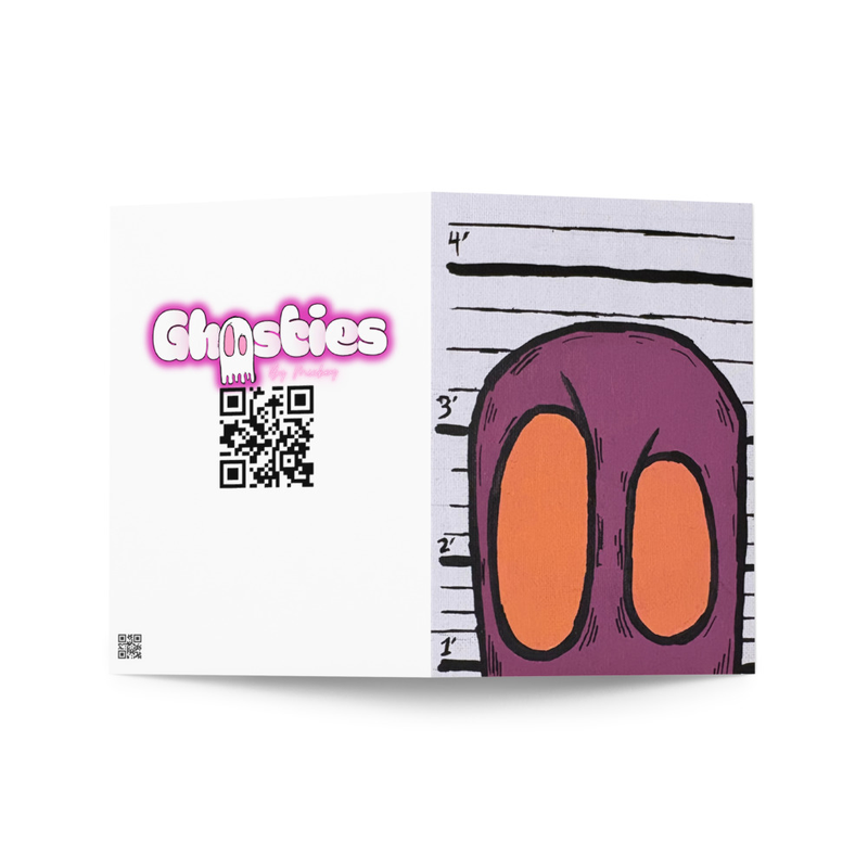 Trouble Greeting card