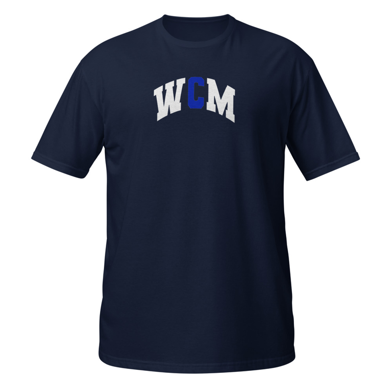 WCM Short-Sleeve Unisex T-Shirt – S, Navy