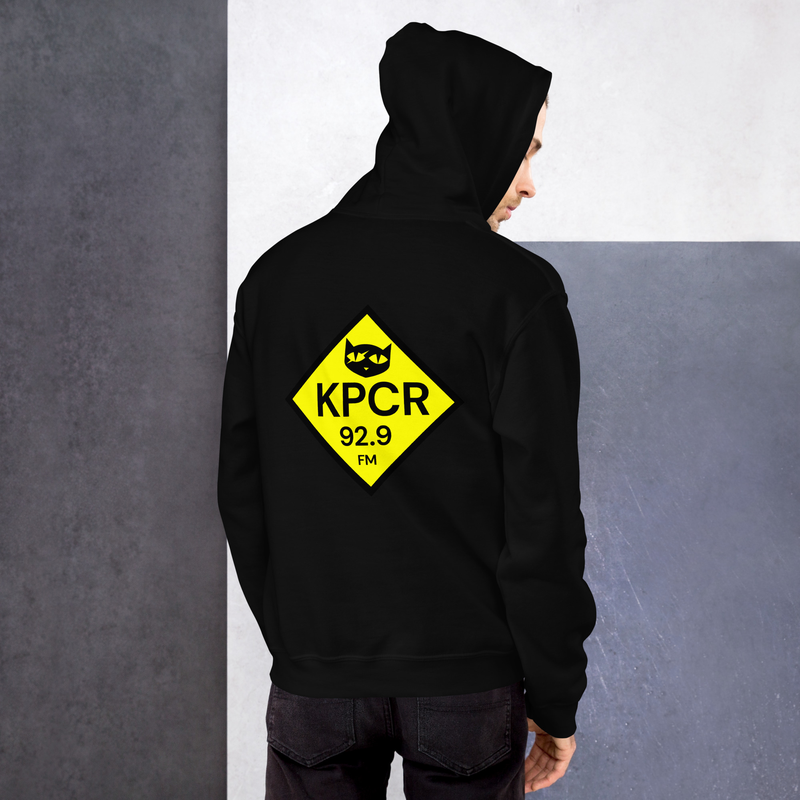 KPCR BLACK DOUBLE SIDED HOODIE