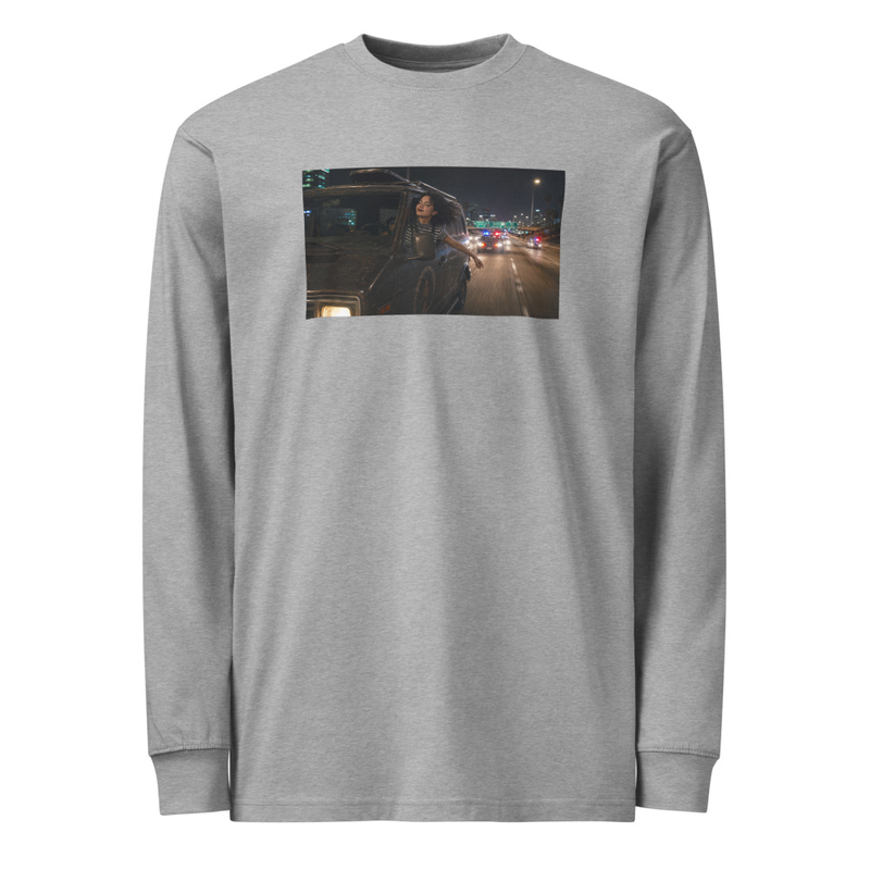 Men's heavyweight long sleeve t-shirt