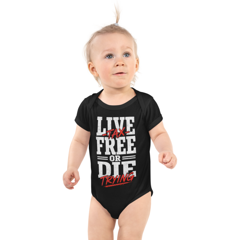 Live Tax Free Infant Bodysuit