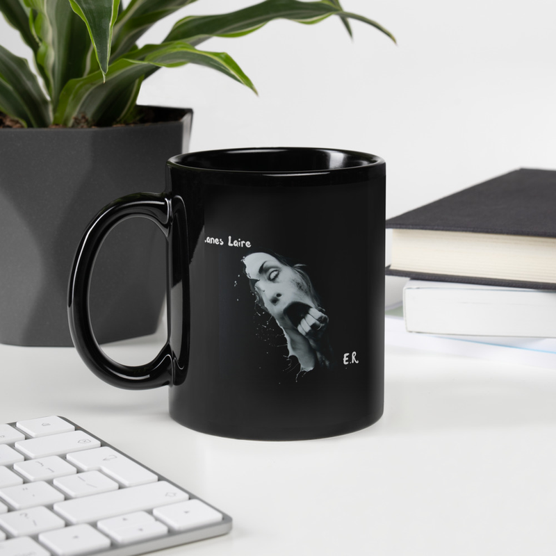 Black Glossy Mug