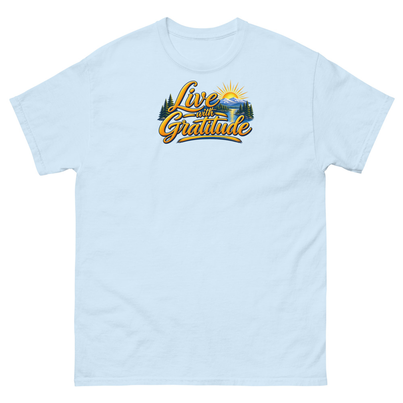 Live with Gratitude Unisex classic tee